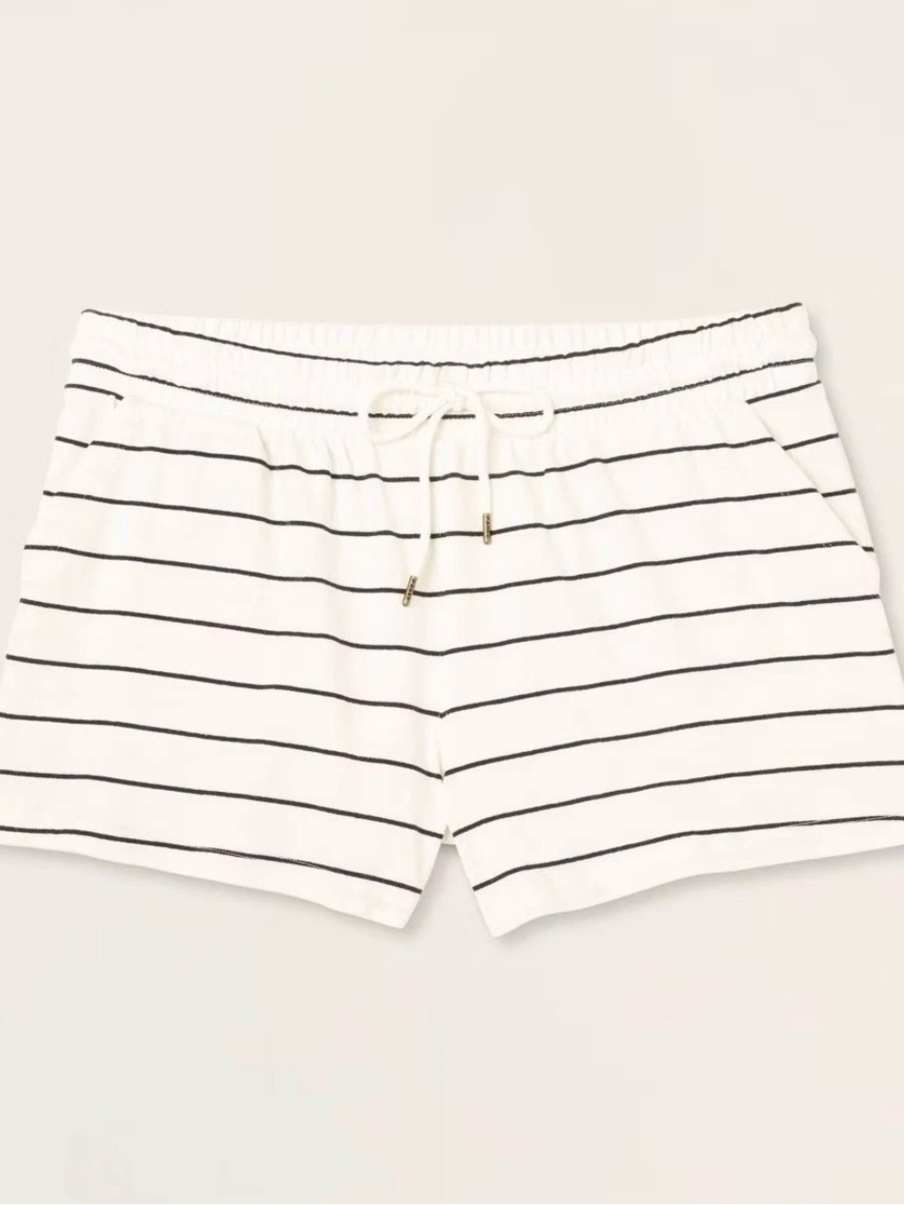 Parke x Target Striped Shorts Navy Blue Medium NWT